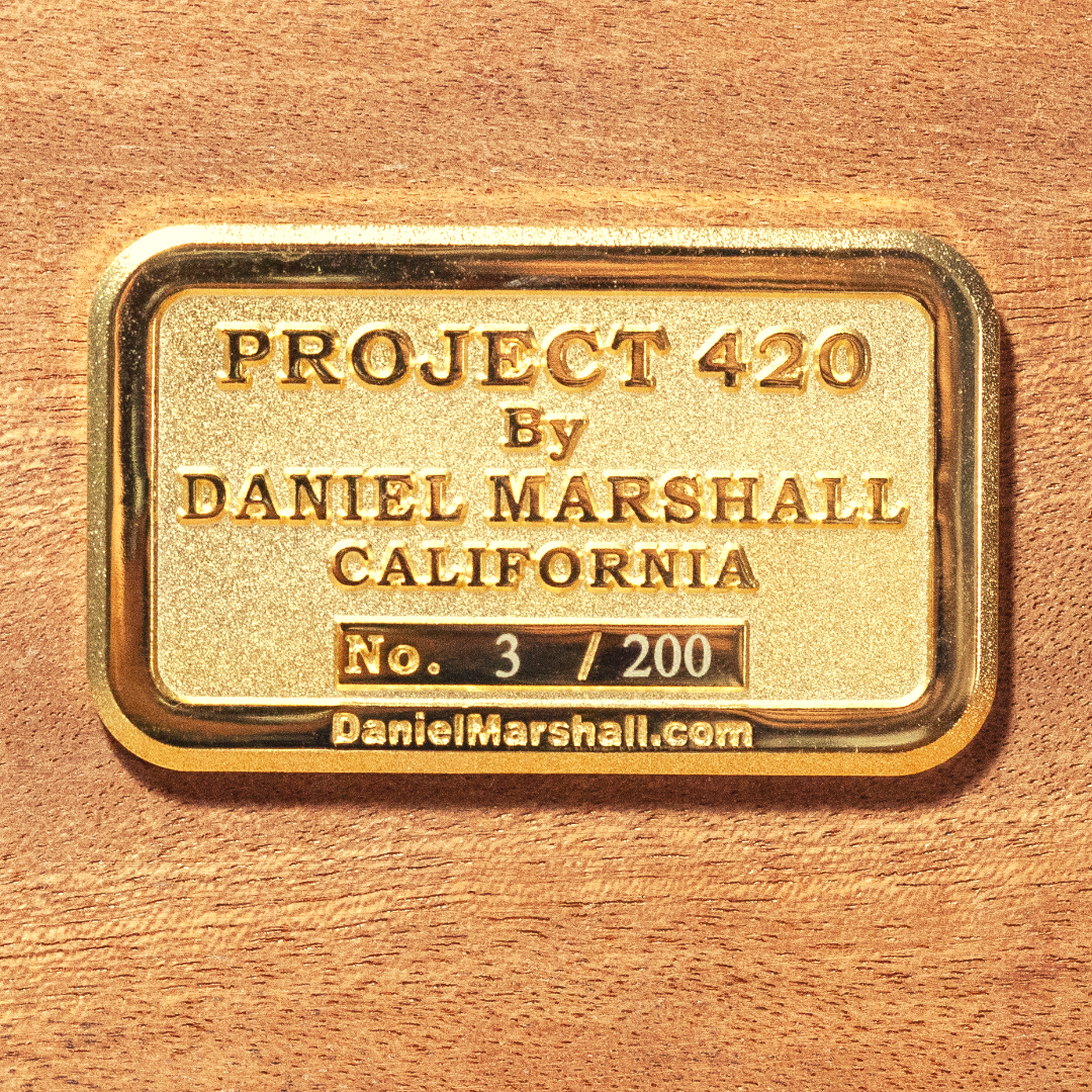 Project 420 Signature Size with Gold Trimmed Tray - Limited Edition Series