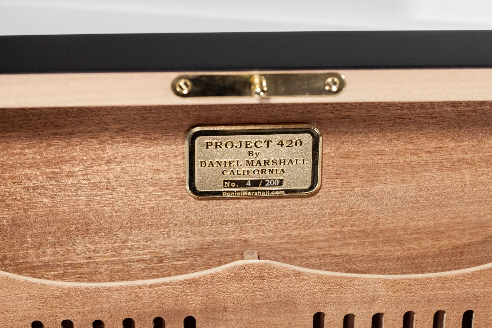 Project 420 Club Size Herbal Humidor -  Limited Edition Series by Daniel Marshall