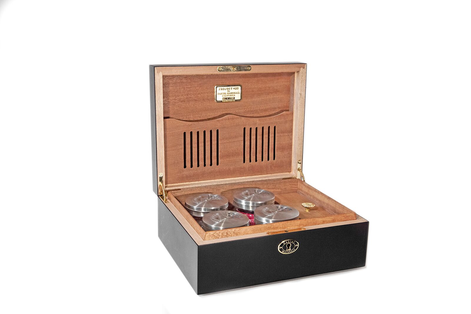 Project 420 Club Size Herbal Humidor -  Limited Edition Series by Daniel Marshall